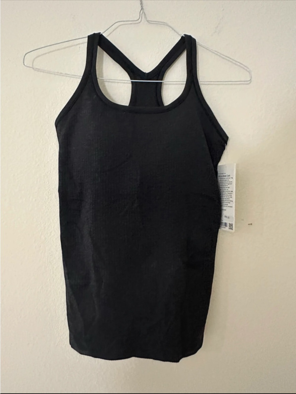lululemon athletica Black Racerback Tank